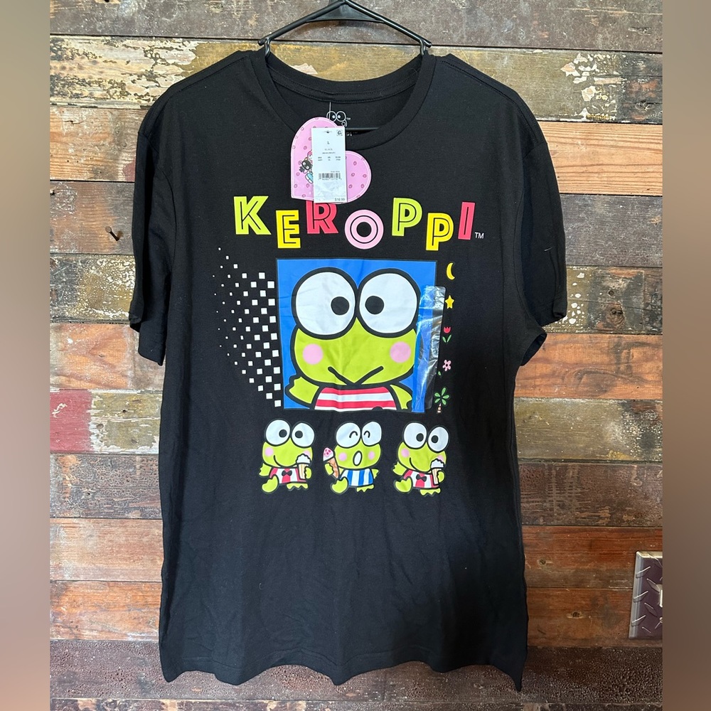 NWT Keroppi Tee - Women’s Size L